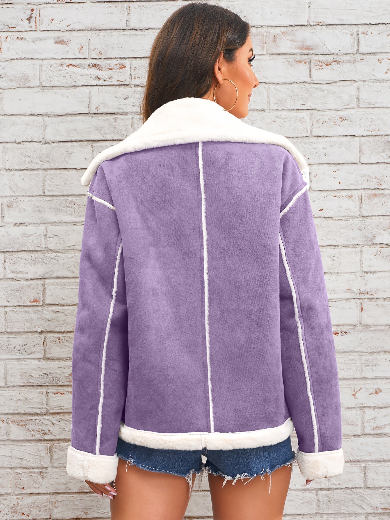 Runa - Damen Jacke mit Reverskragen und Knöpfen