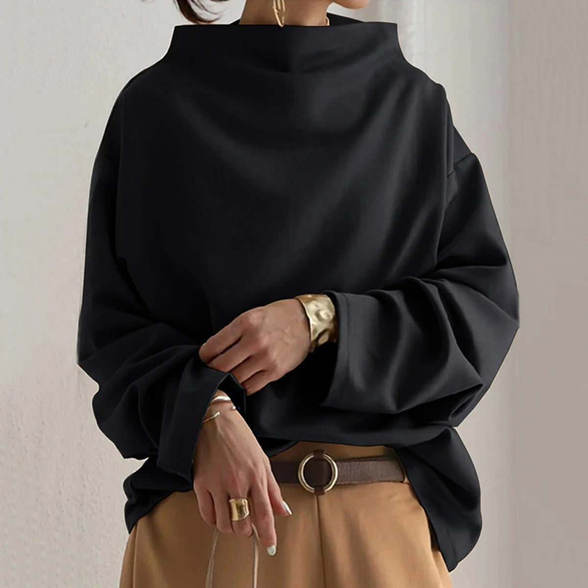Gracey™ – Eleganter Langarmpullover