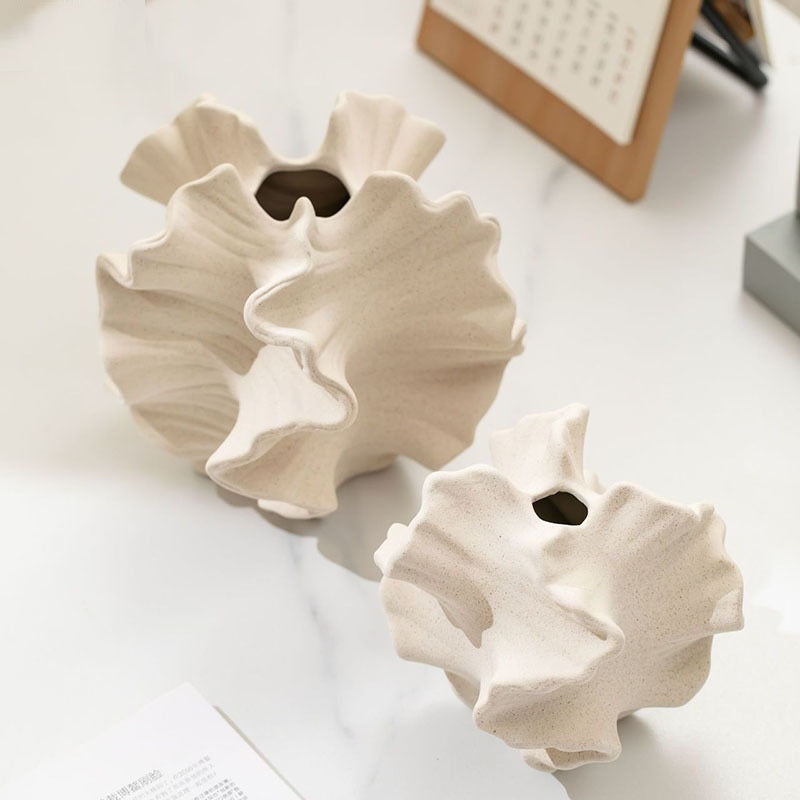 Decor™ – Vase mit unregelmäßigen Falten