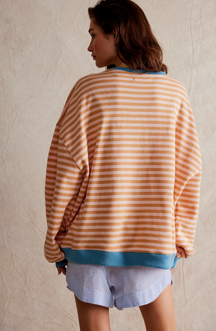 Sana | Gestreifter Oversize-Pullover