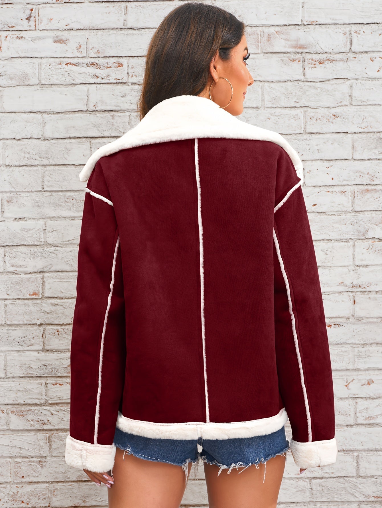 Runa - Damen Jacke mit Reverskragen und Knöpfen