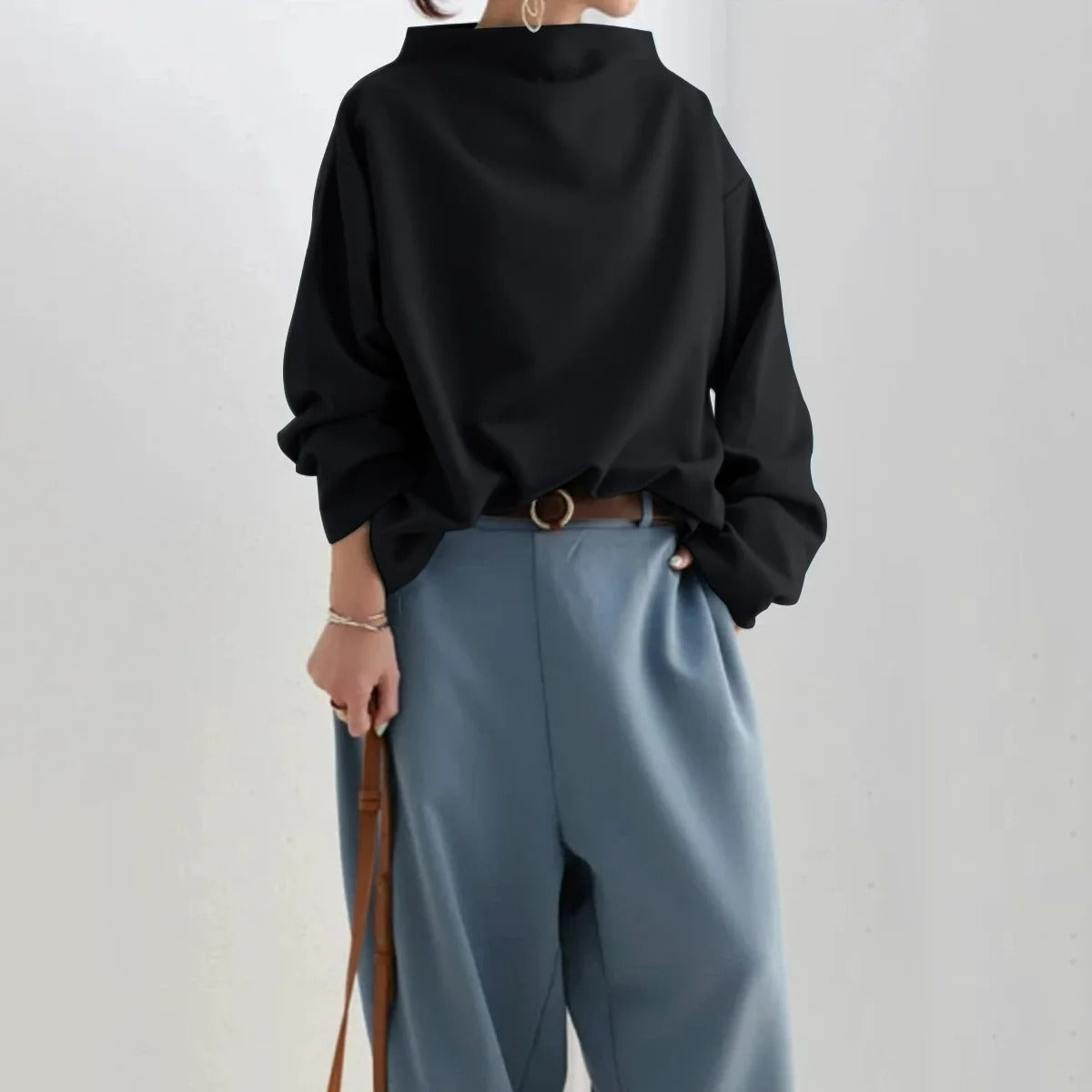 Gracey™ – Eleganter Langarmpullover