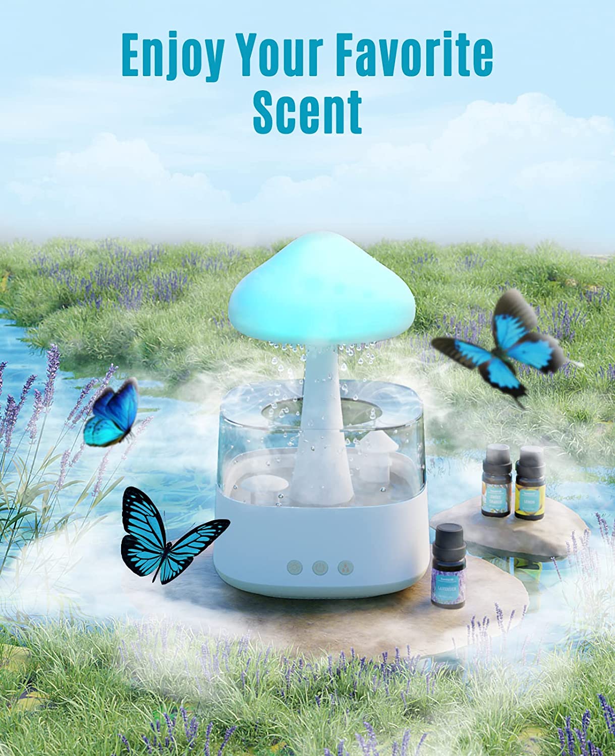 MagicRain™- Pilz Wolke Luftbefeuchter