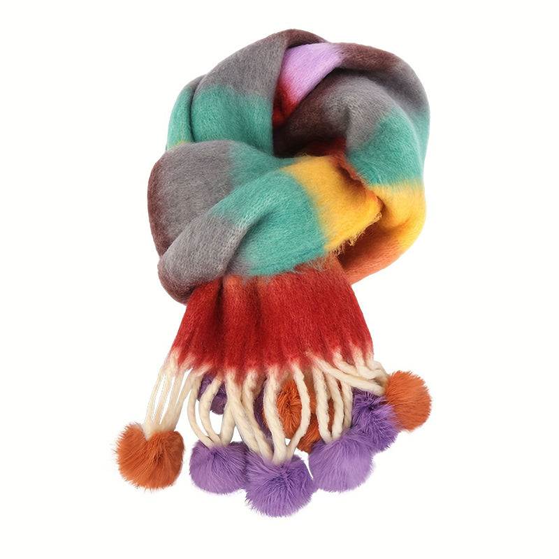Clara | Bunte Gestreifte Schal