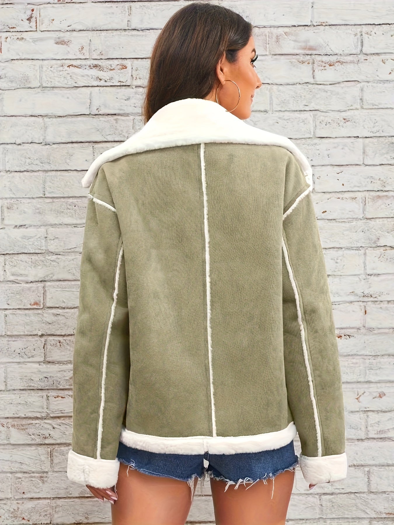 Runa - Damen Jacke mit Reverskragen und Knöpfen