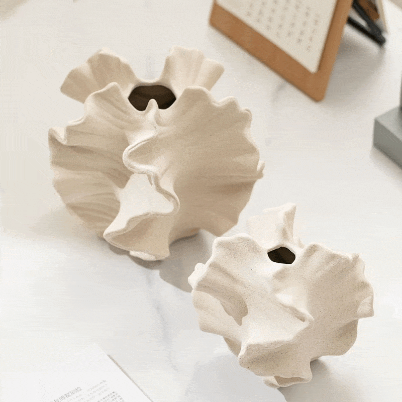Decor™ – Vase mit unregelmäßigen Falten
