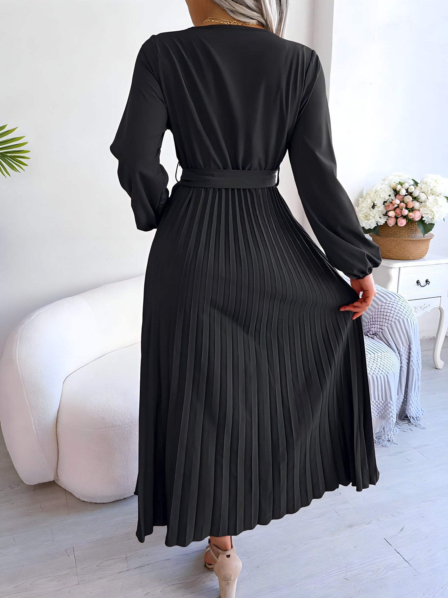 Elie™ - Elegantes Plisseekleid