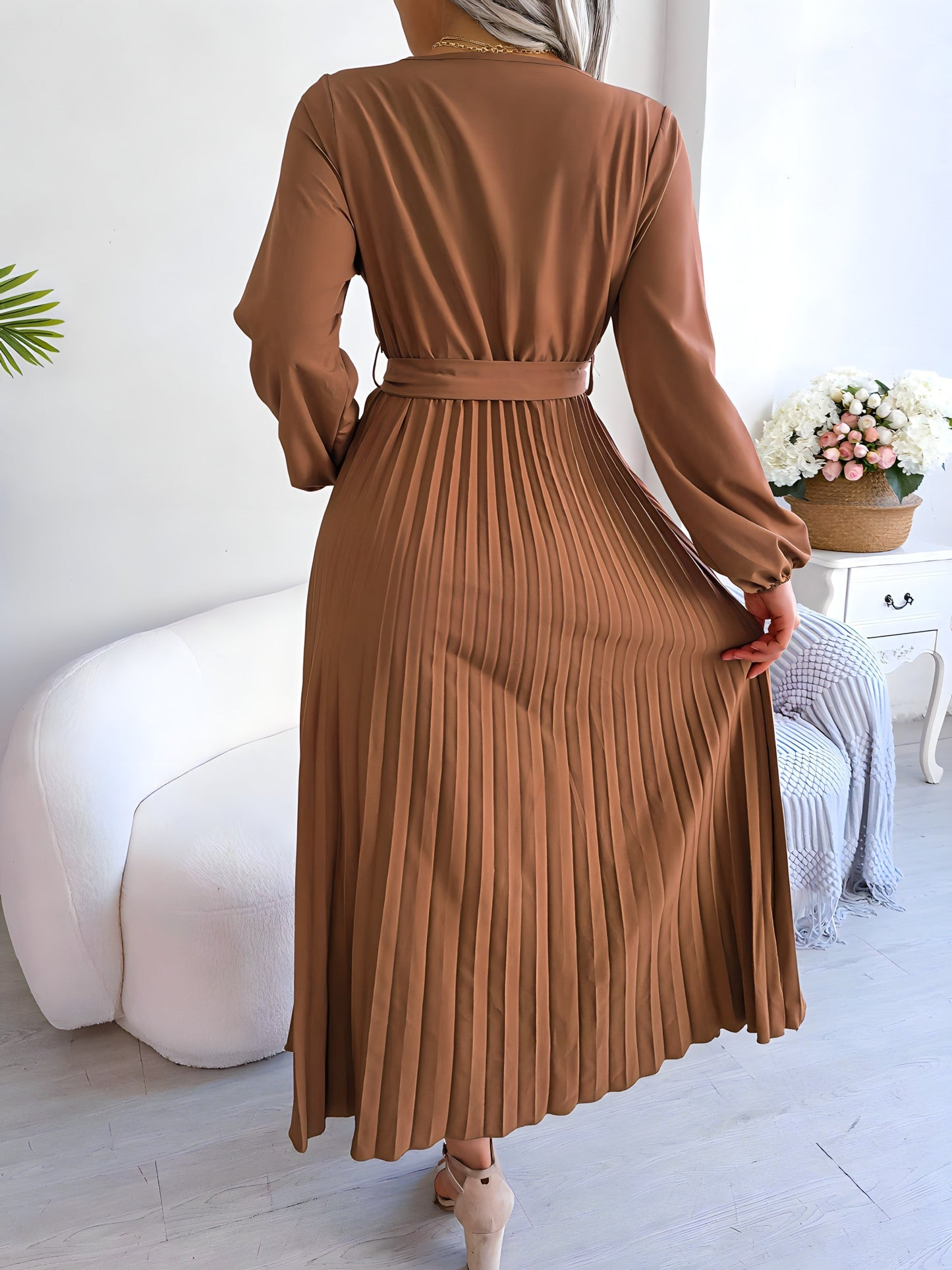 Elie™ - Elegantes Plisseekleid
