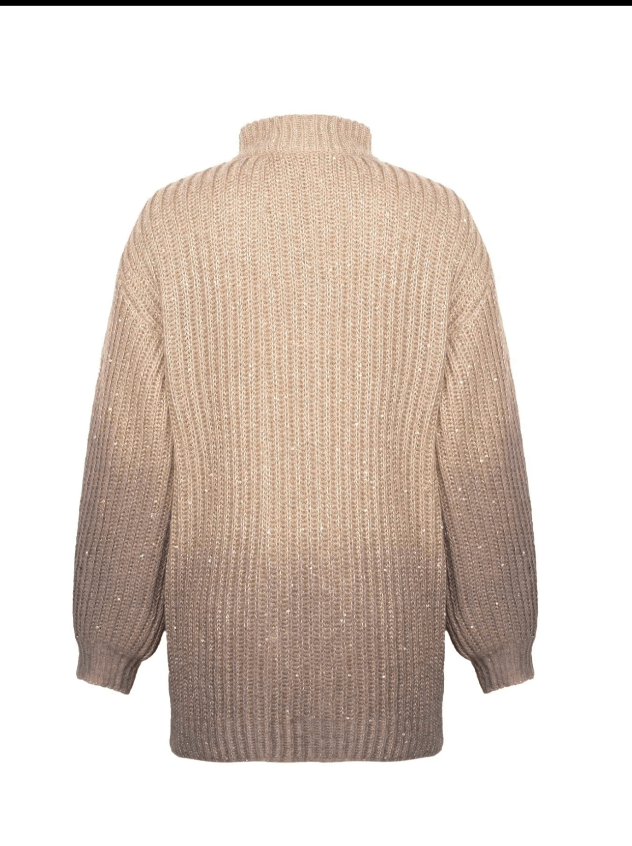 Lisa - Glam Strickjacke mit Reißverschluss