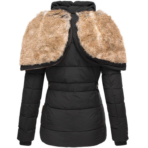 Zarah - Warme wasserdichte Winterjacke mit Innenfutter und Kapuze