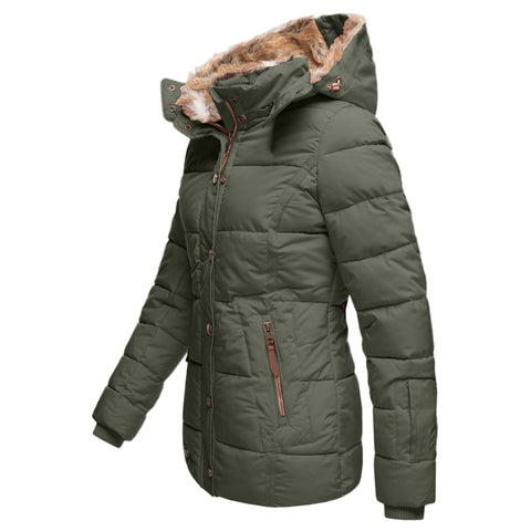 Zarah - Warme wasserdichte Winterjacke mit Innenfutter und Kapuze