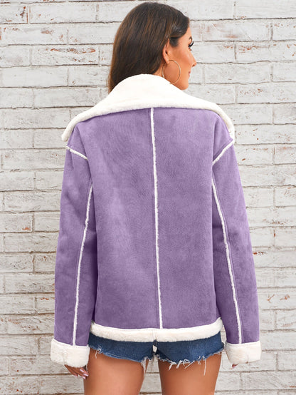 Runa - Damen Jacke mit Reverskragen und Knöpfen