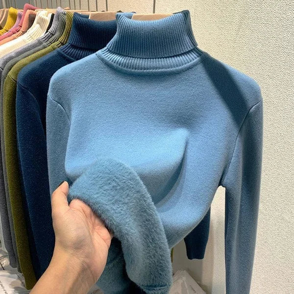 Sadie™ | FLEECE-ROLLKRAGENPULLOVER