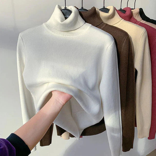 Sadie™ | FLEECE-ROLLKRAGENPULLOVER
