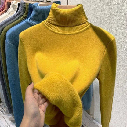 Sadie™ | FLEECE-ROLLKRAGENPULLOVER