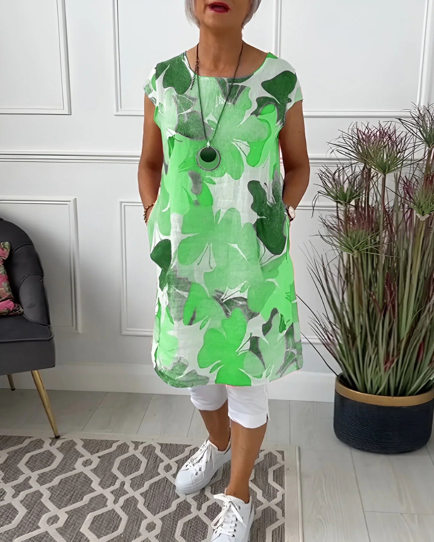 Caren™ - Farbenfrohem Kleid