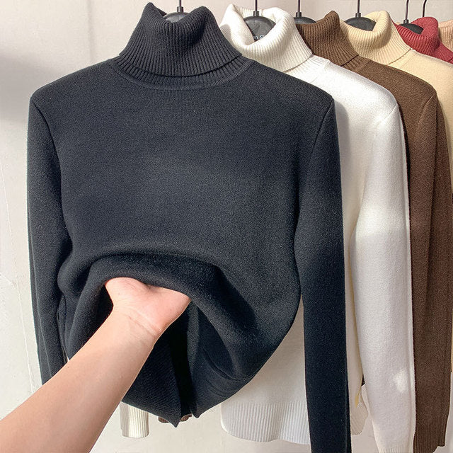 Sadie™ | FLEECE-ROLLKRAGENPULLOVER