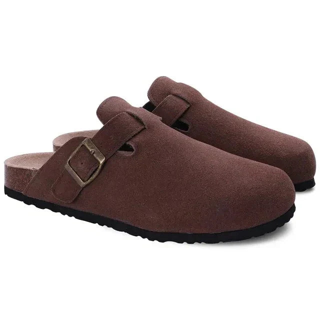 Herren Suede Slipper im Old Money Stil