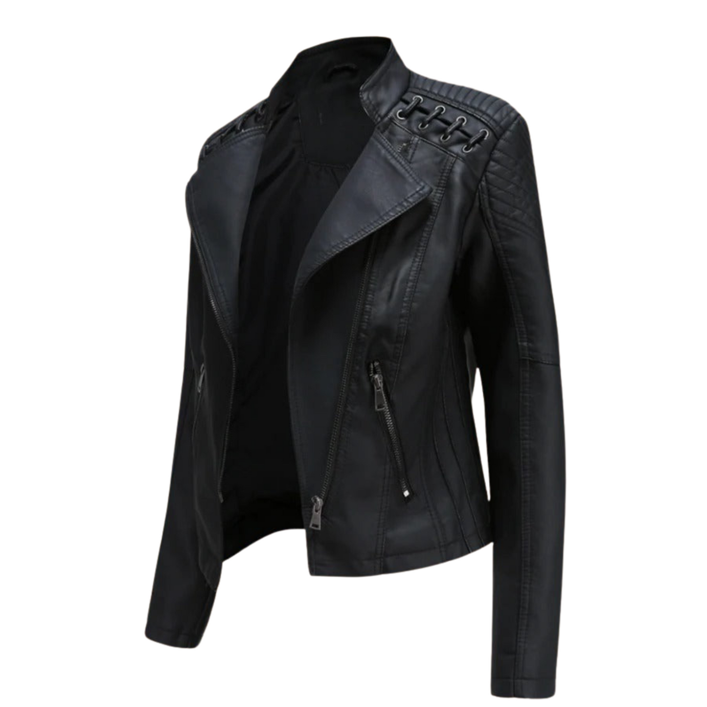 Elena™ | Leder Damen Wintermantel
