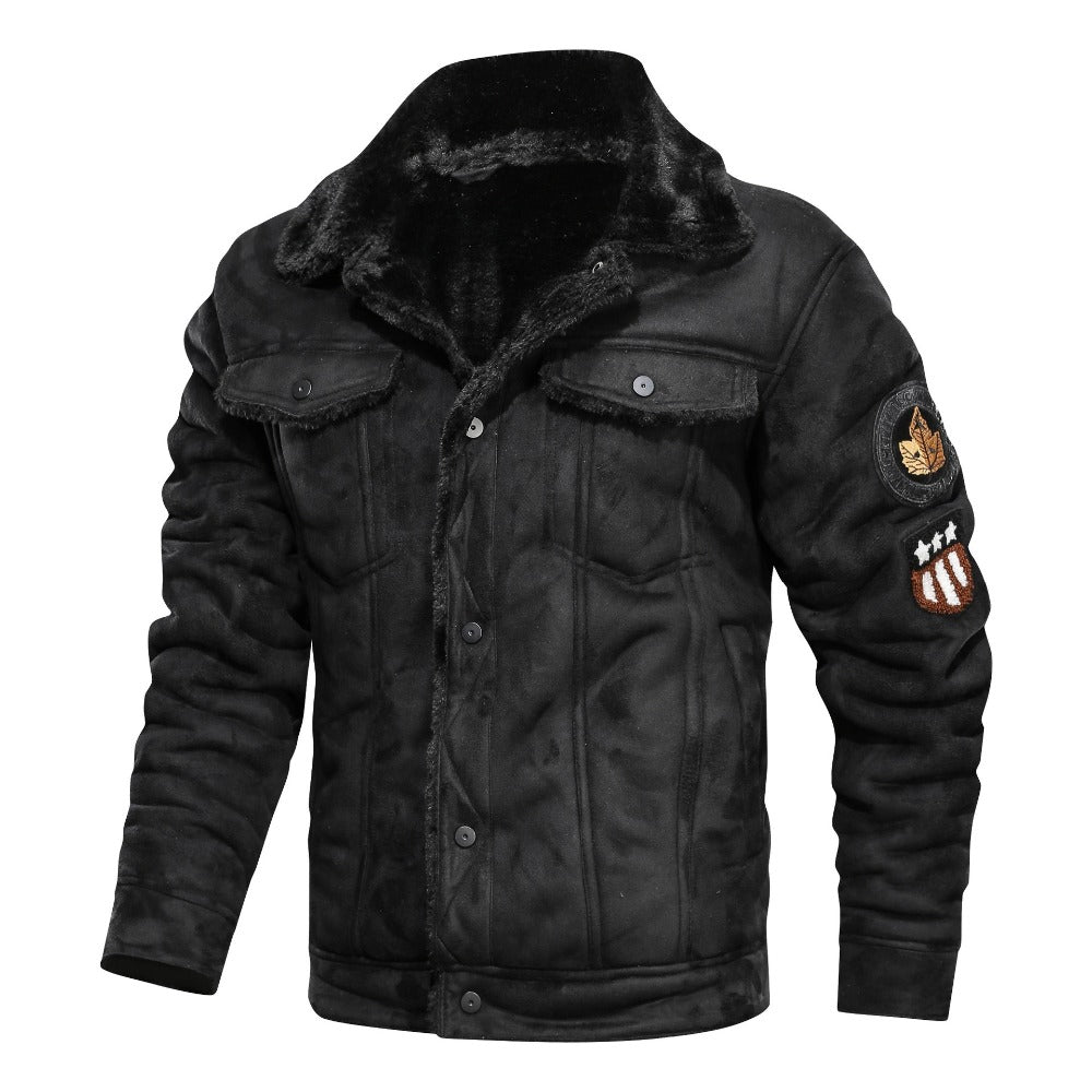 Jayson™- Winterjacke aus Leder für Männer