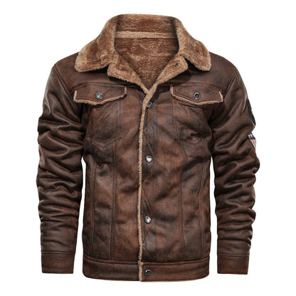 Jayson™- Winterjacke aus Leder für Männer