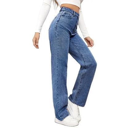 Lucy™ Vintage-Jeans mit hoher Taille