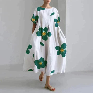 Elena™- Elegantes Kleid mit druck