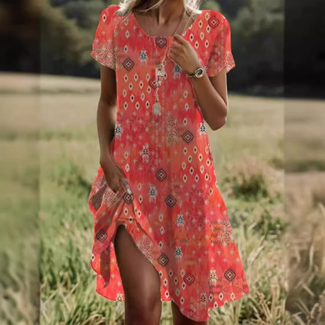 Ciara - Kleid mit Polka dot Muster