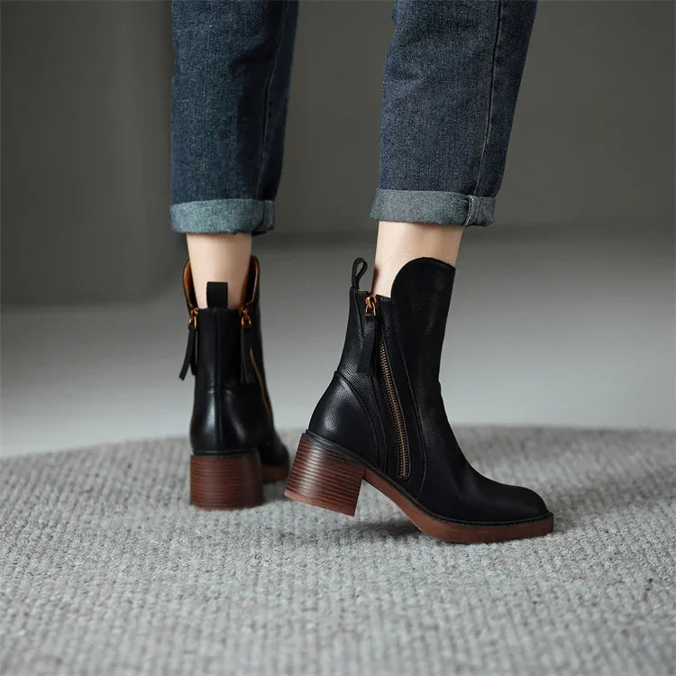 Joi | Stylische Lederstiefel