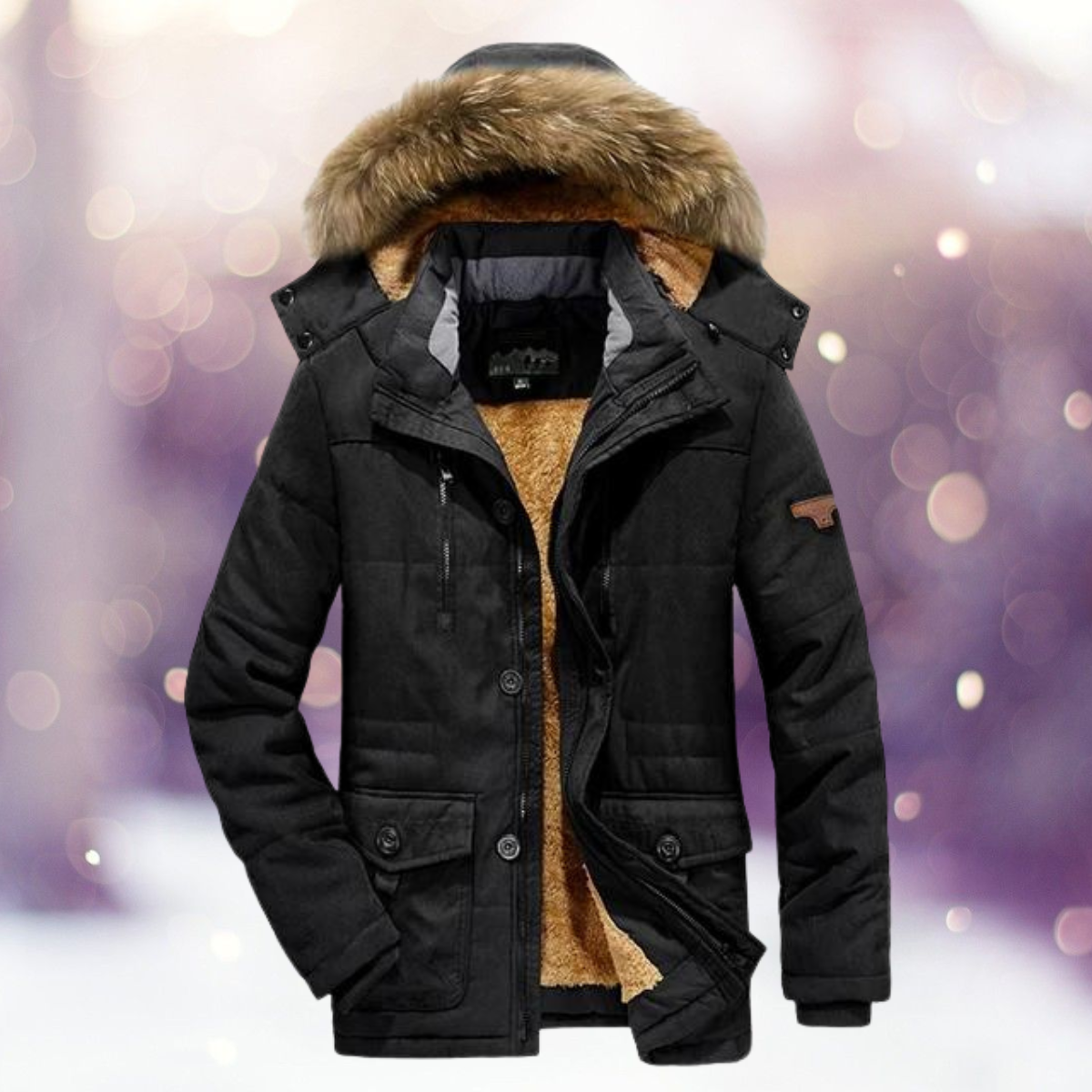 Menno - Lässige Draußen Pelzjacke