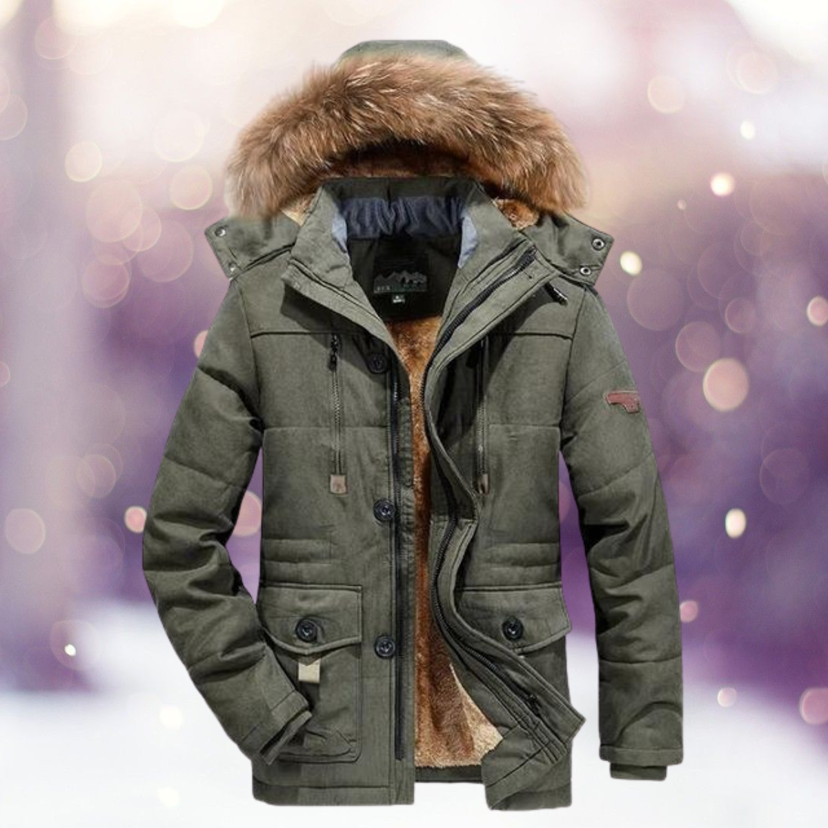 Menno - Lässige Draußen Pelzjacke