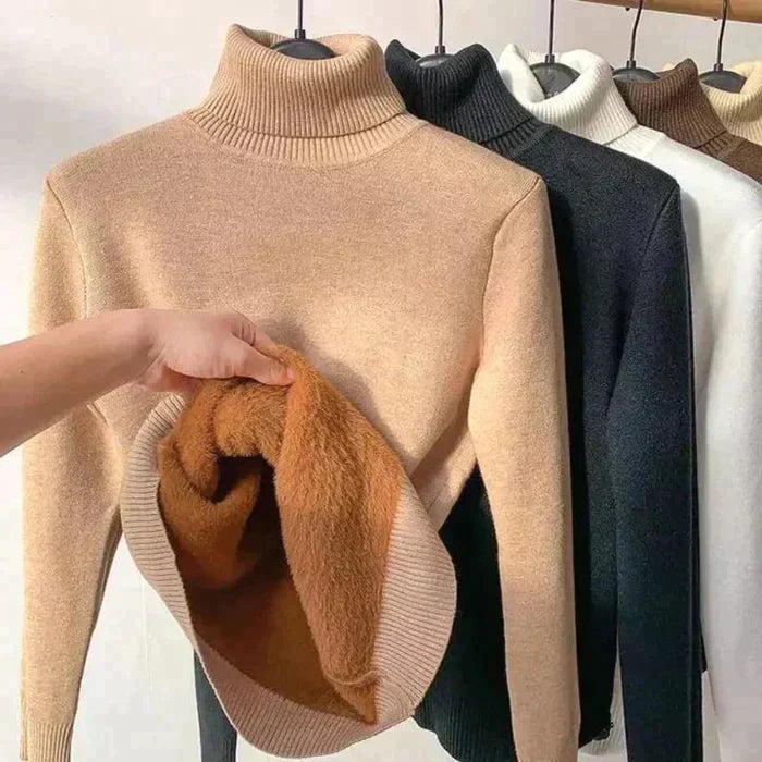 Sadie™ | FLEECE-ROLLKRAGENPULLOVER