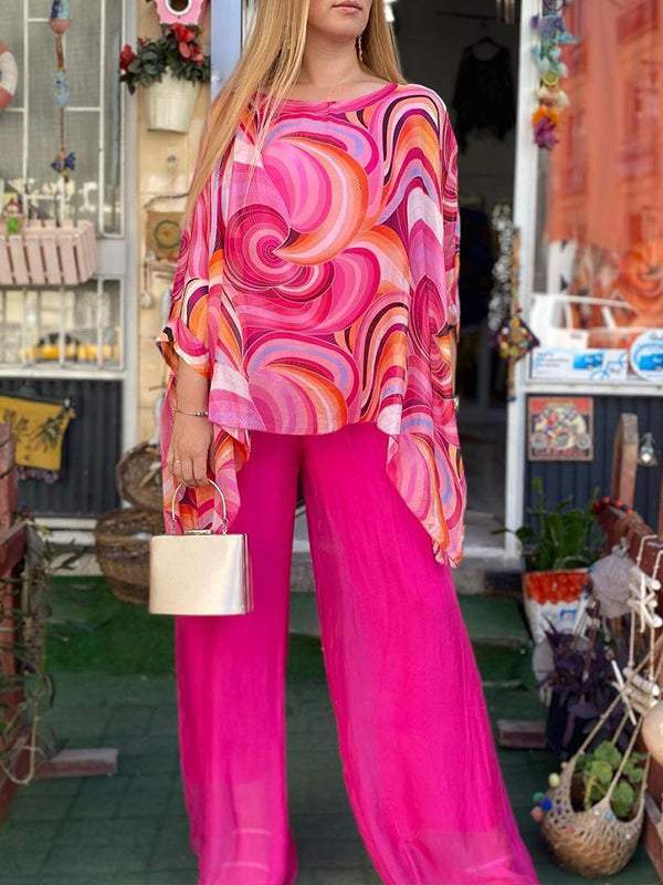 Liene™- Zweiteiliges Chiffon-Set
