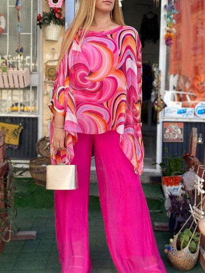 Liene™- Zweiteiliges Chiffon-Set