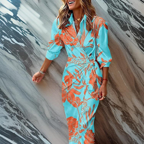 Lorena - Bedrucktes Kleid