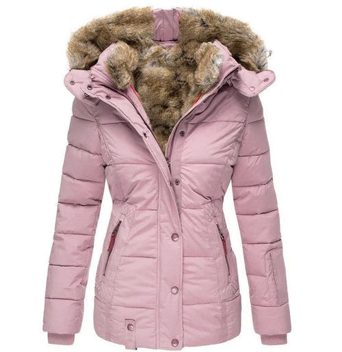 Zarah - Warme wasserdichte Winterjacke mit Innenfutter und Kapuze