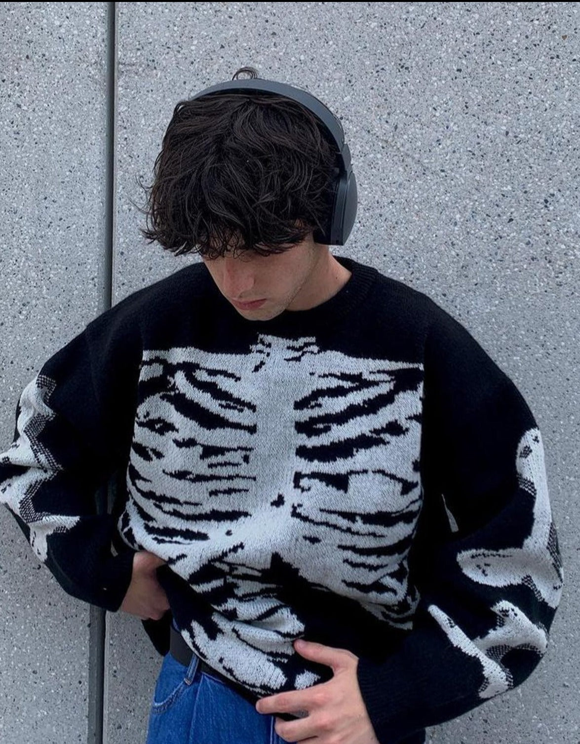 Kelly™ – Skelett-Strickpullover