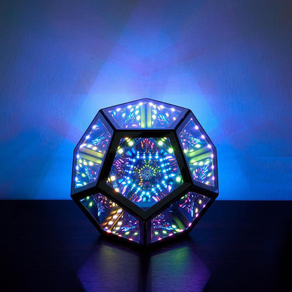 InfinityGlow™- Magische LED-Lampe mit Fernbedienung