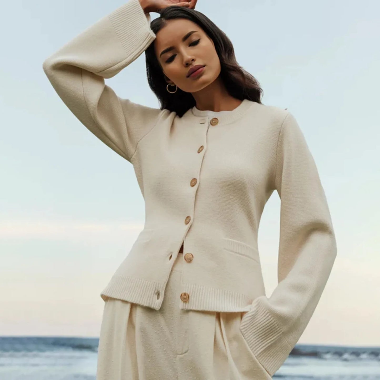 Quinn™ – Herbstliche Eleganz-Strickjacke