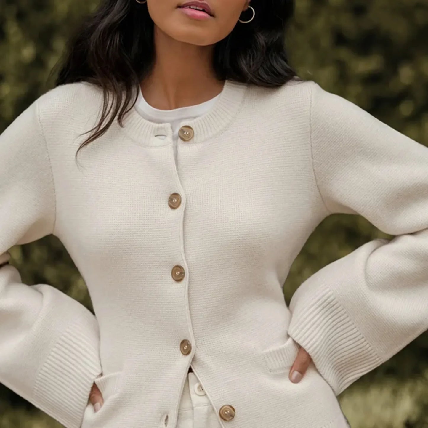 Quinn™ – Herbstliche Eleganz-Strickjacke